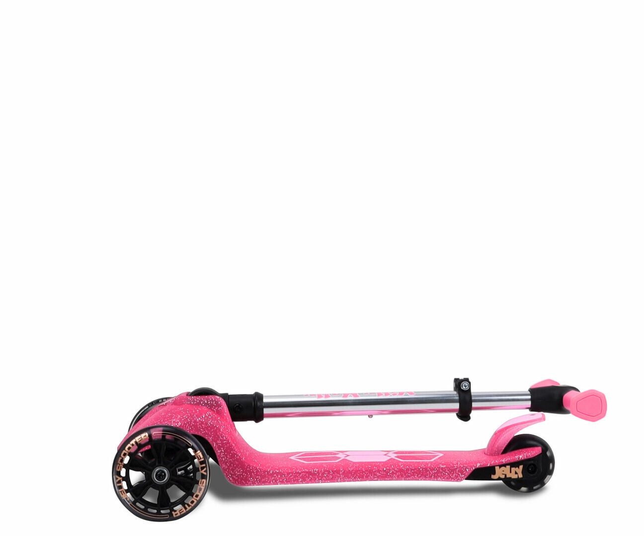 Scooter Jelly Pink roues LED 6/7