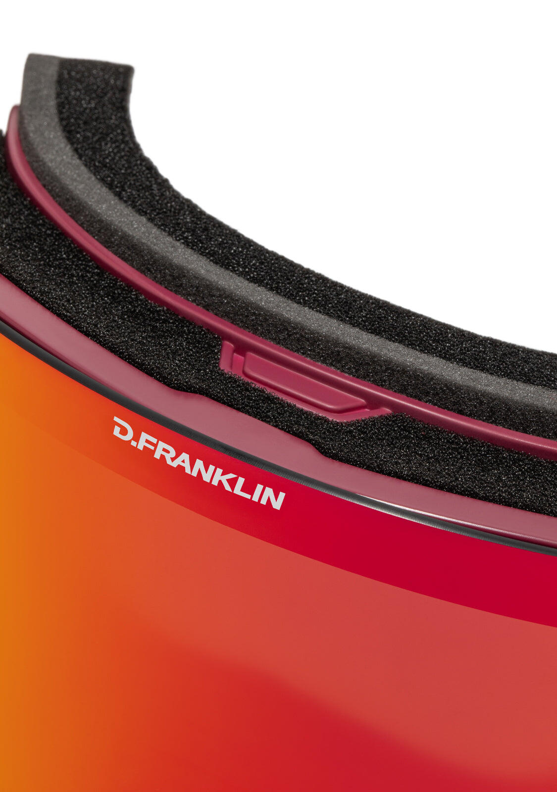 Gafas de Sol Nieve Esquí Snowboard D. Franklin VORTEX WINE / RED REVO Rojo 3/5