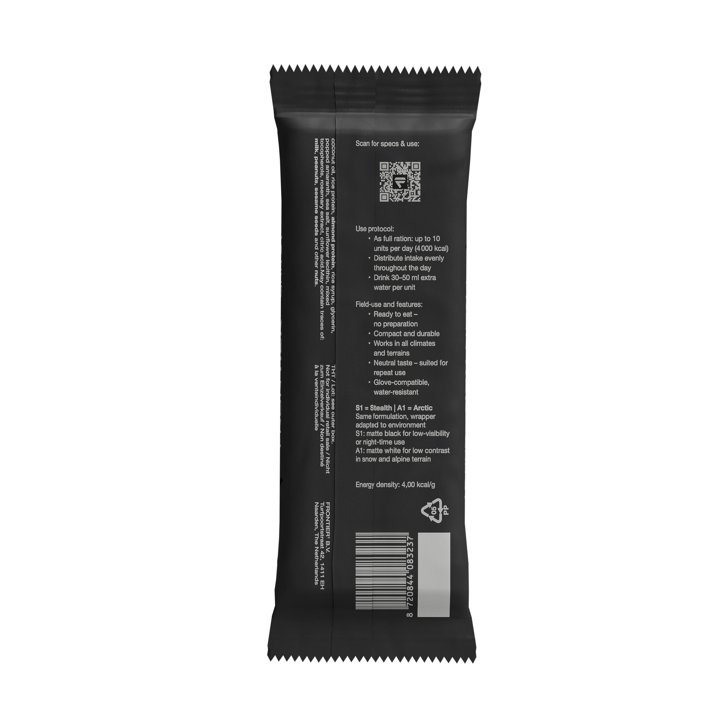 FRONTIER¹ QRR S1 – compacte maaltijdreep voor outdoor (10x100g = 4000 kcal) 3/6