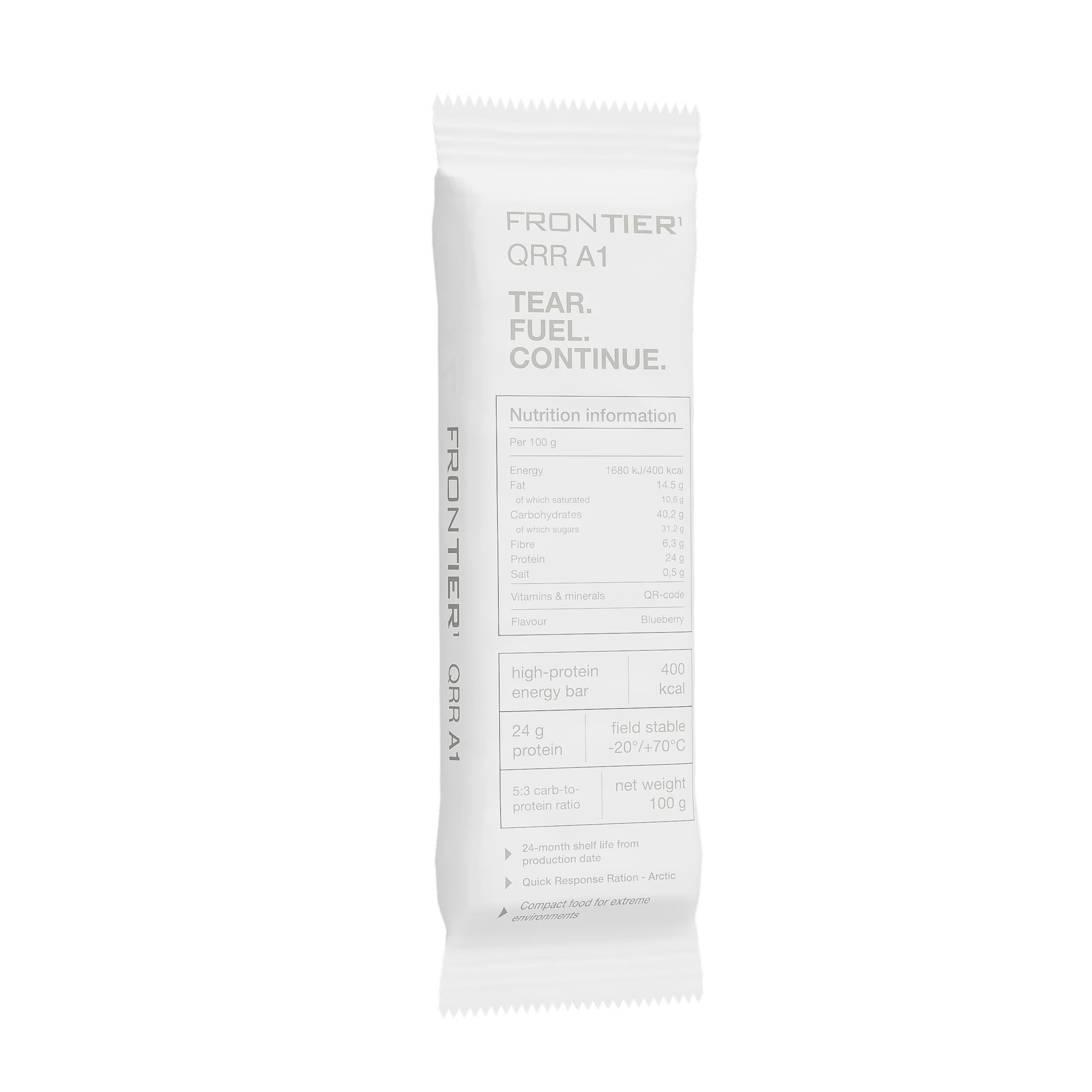 FRONTIER¹ QRR A1 – compacte maaltijdreep voor outdoor (10x100g = 4000 kcal) 2/7