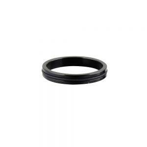BySchulz top cap i spacer 1 1/8 czarny