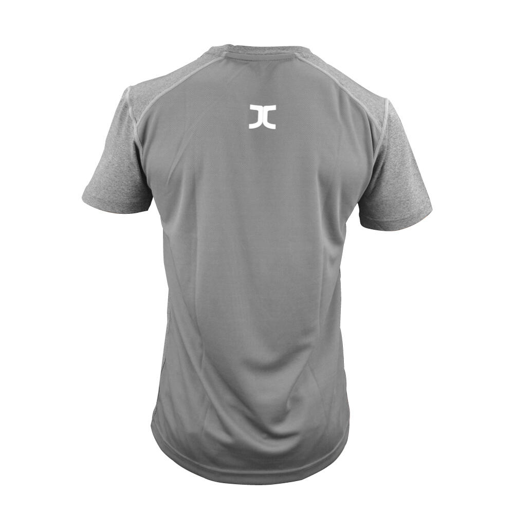 Zomer-taekwondopak (dobok) JCalicu | antracietgrijs-wit 4/4