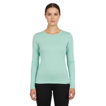 LangärLSiges Damen-T-Shirt aus 100 % Merinowolle – Björk 210