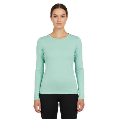 Dames-t-shirt met lange mouwen van 100% merinowol - bjork 210