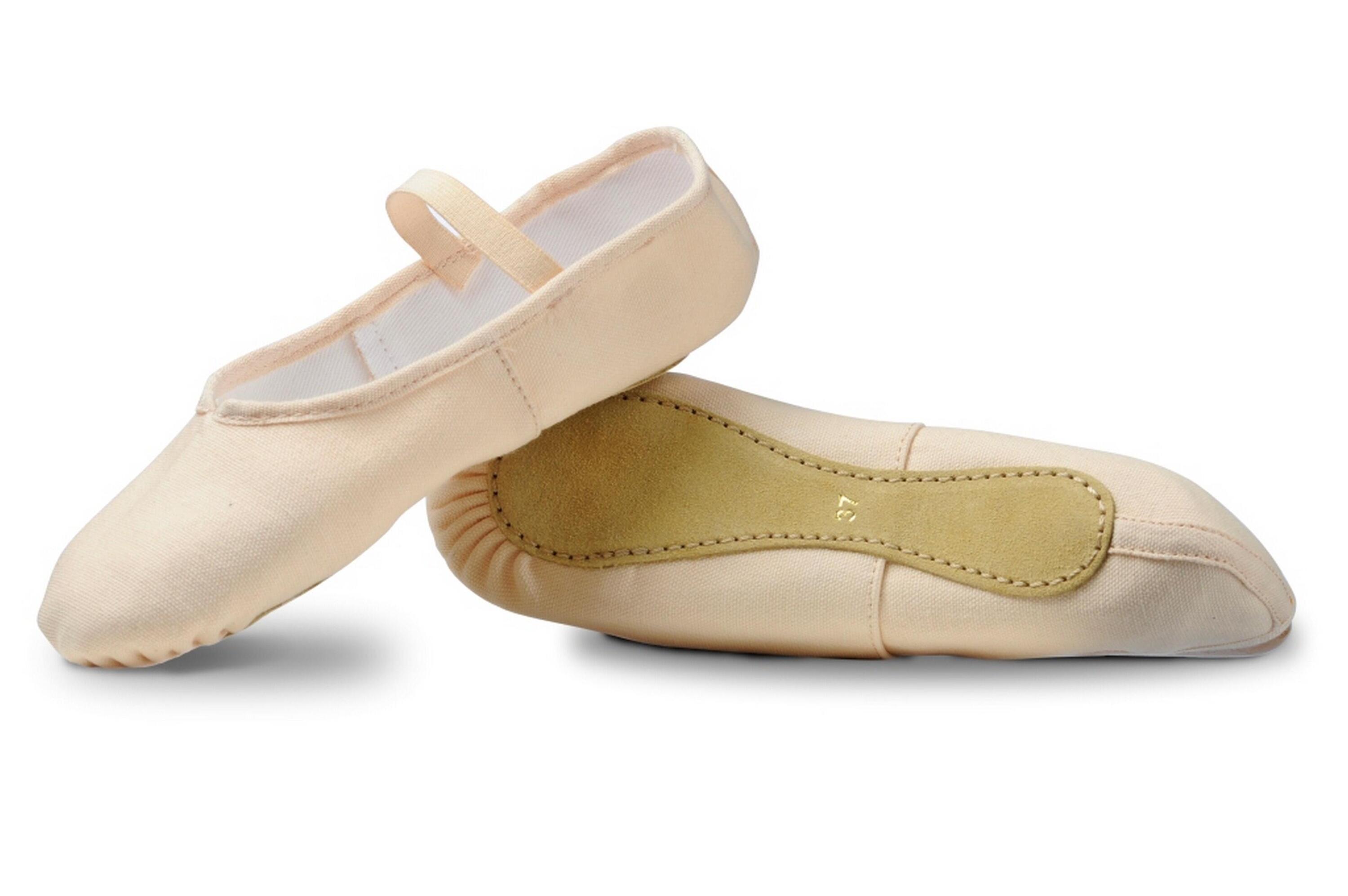 EMMY - Zapatillas de danza de media punta en lona 2/3