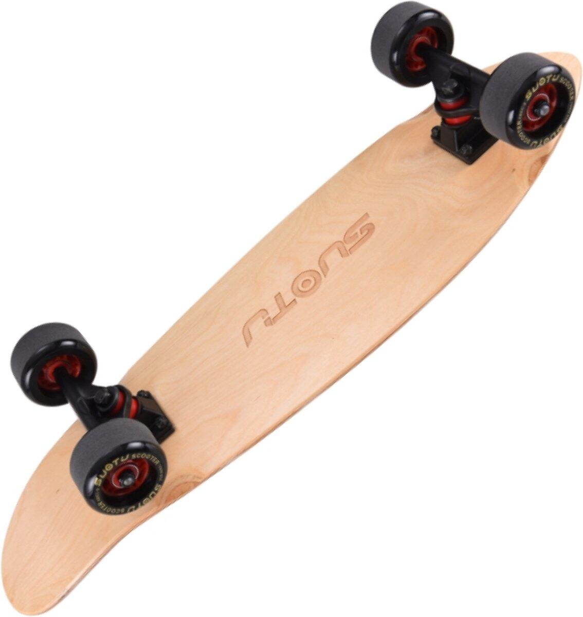 Suotu Short Skateboard Zwart Wood 2/4