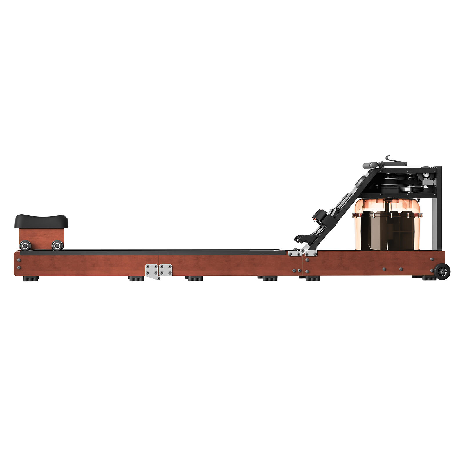 KINGSMITH WM10 klappbares Rudergerät mit Wasser- & Magnetwiderstand, LCD-Display 3/7