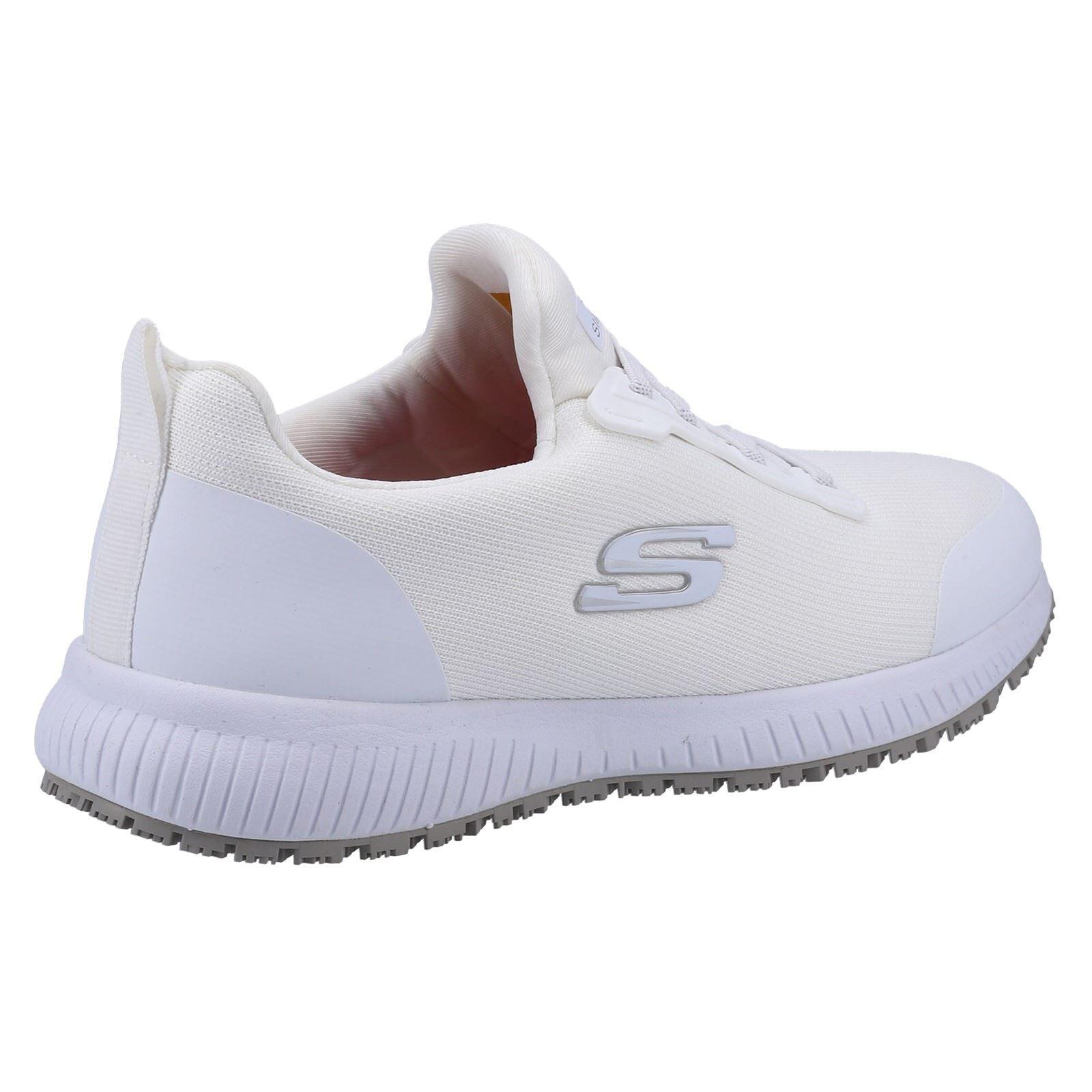 Tênis Brancos do Skechers Women's Work Squad 6/6