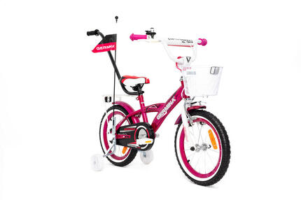 Rower dziecięcy GERMINA 16 BMX dziewczęcy z dodatkami