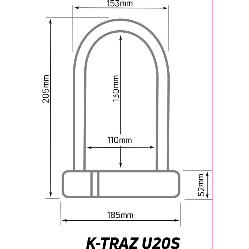 Antivol U Zefal K-Traz U20S 2/5