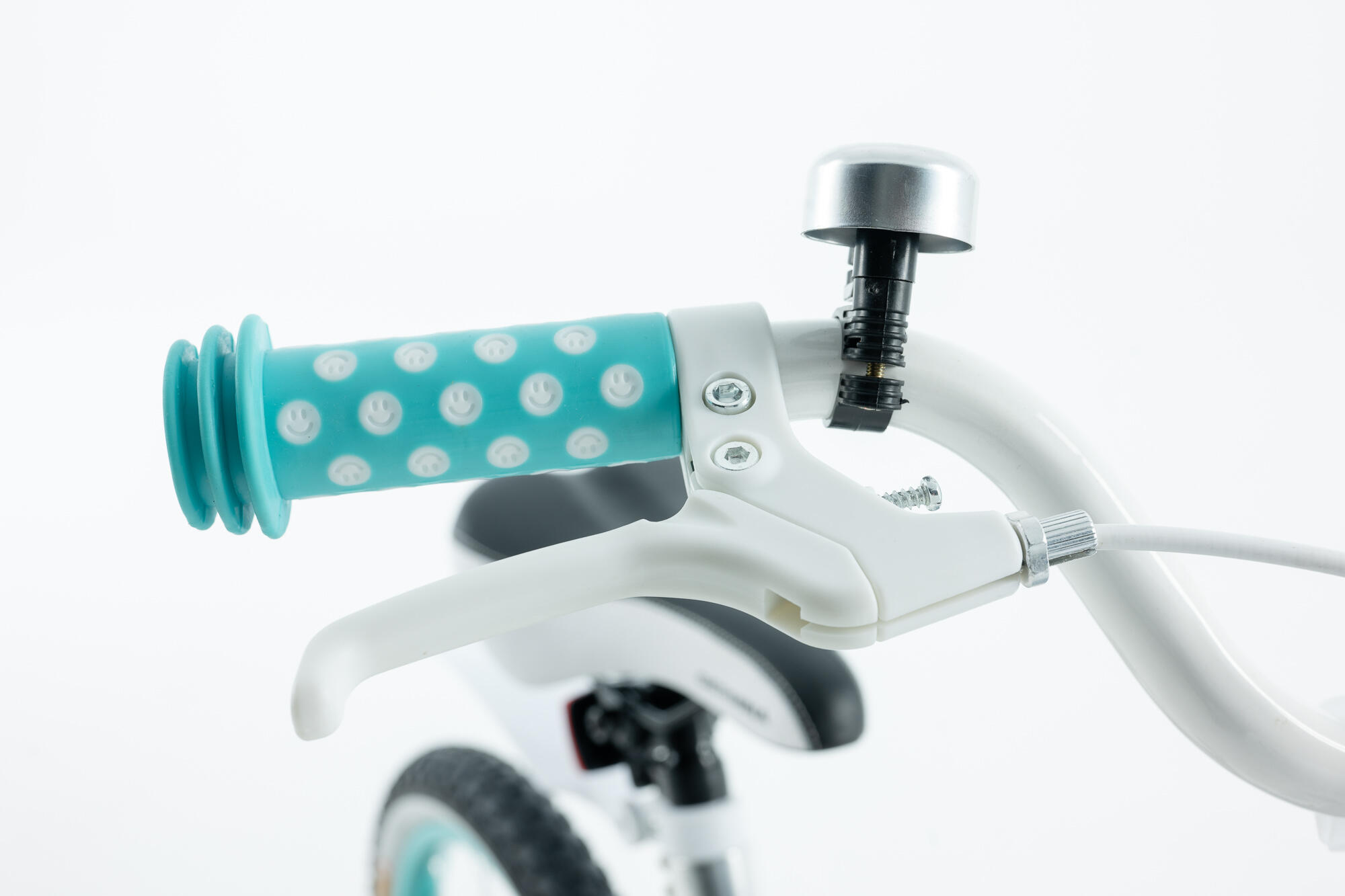 Kinderfiets GERMINA 16 inch met zijwieltjes, mandje, schijfremmen 3/4