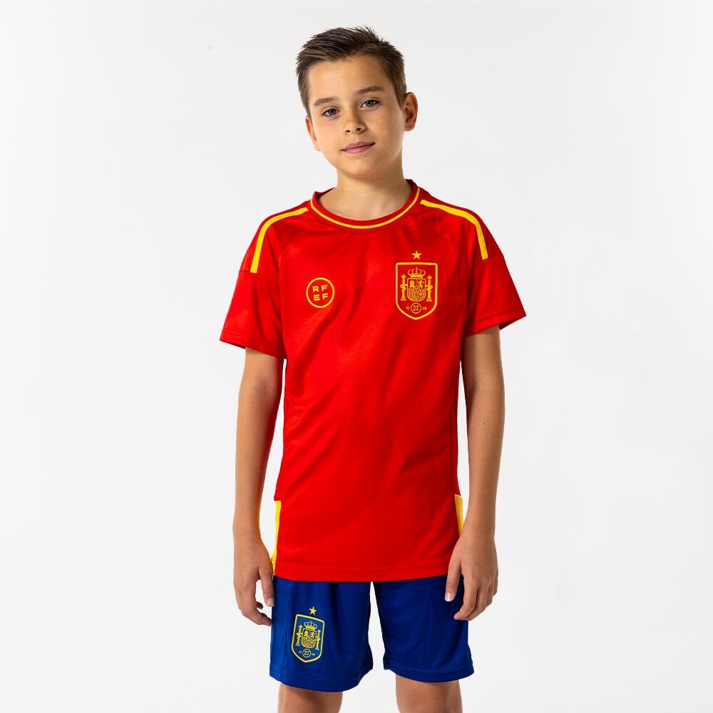 REAL FEDERACIÓN ESPAÑOLA DE FÚTBOL Dětský domácí dres Španělsko