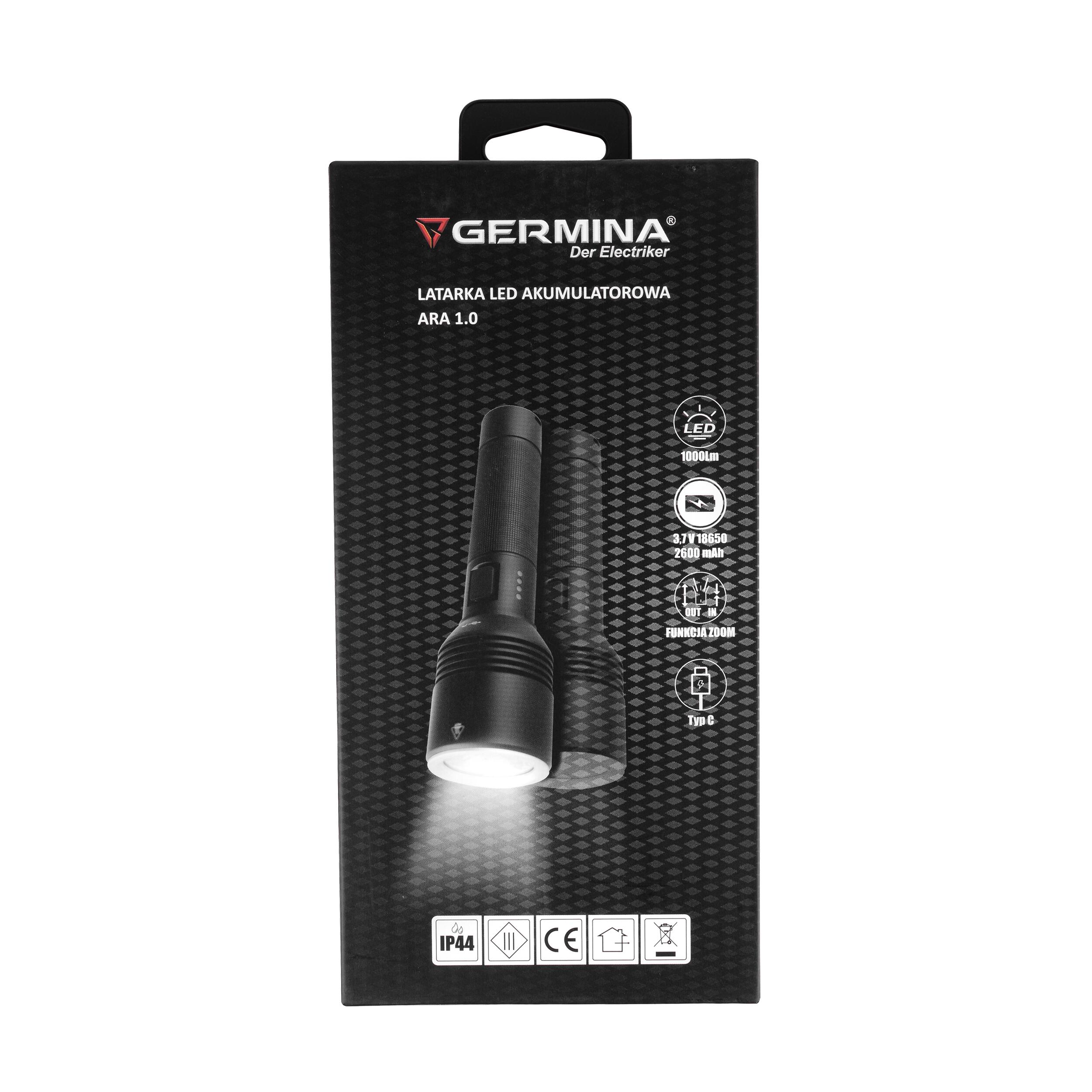 Latarka ledowa Ara 1.0 Germona 4/4