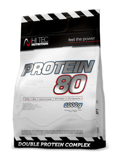 Odżywka białkowa HI TEC Protein 80 1000g Wanilia