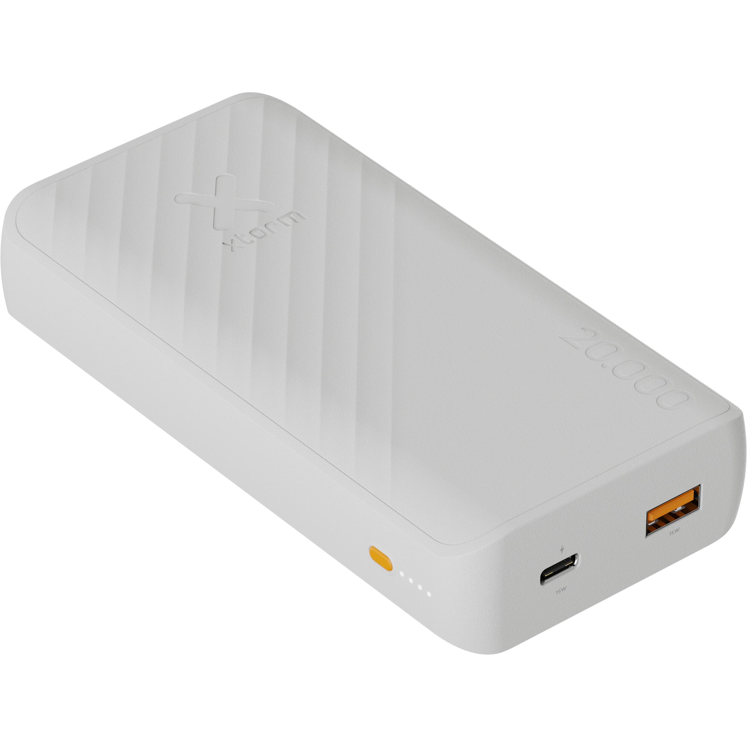 Xtorm 15W FastCharge Go2 Batterie externe 20.000mAh - Blanc 6/7