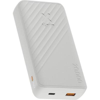 Xtorm 15w go2 series powerbank - 20.000mah - ash white