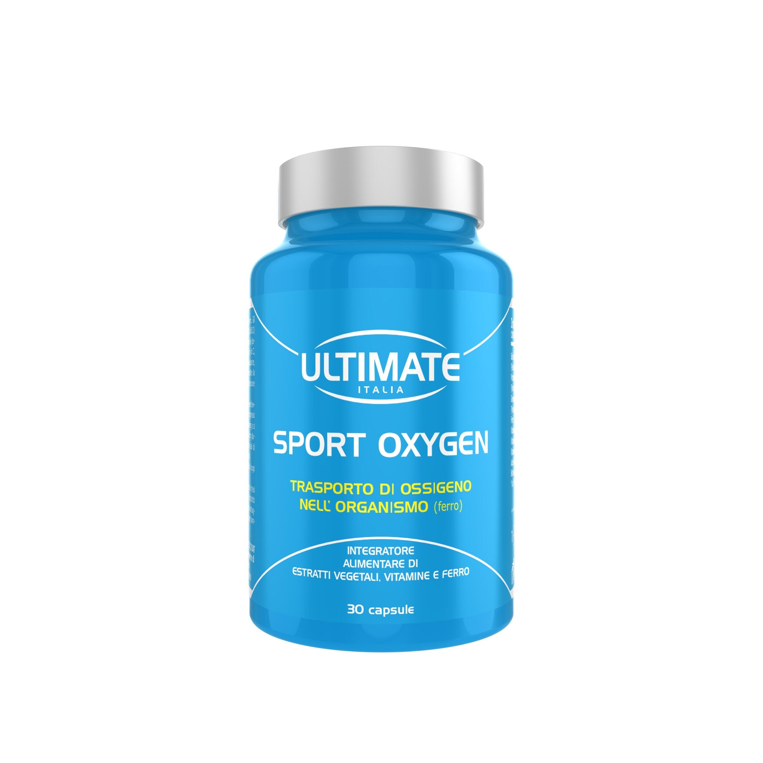 ULTIMATE ITALIA Integratore alimentare - SPORT OXYGEN - 30 cps