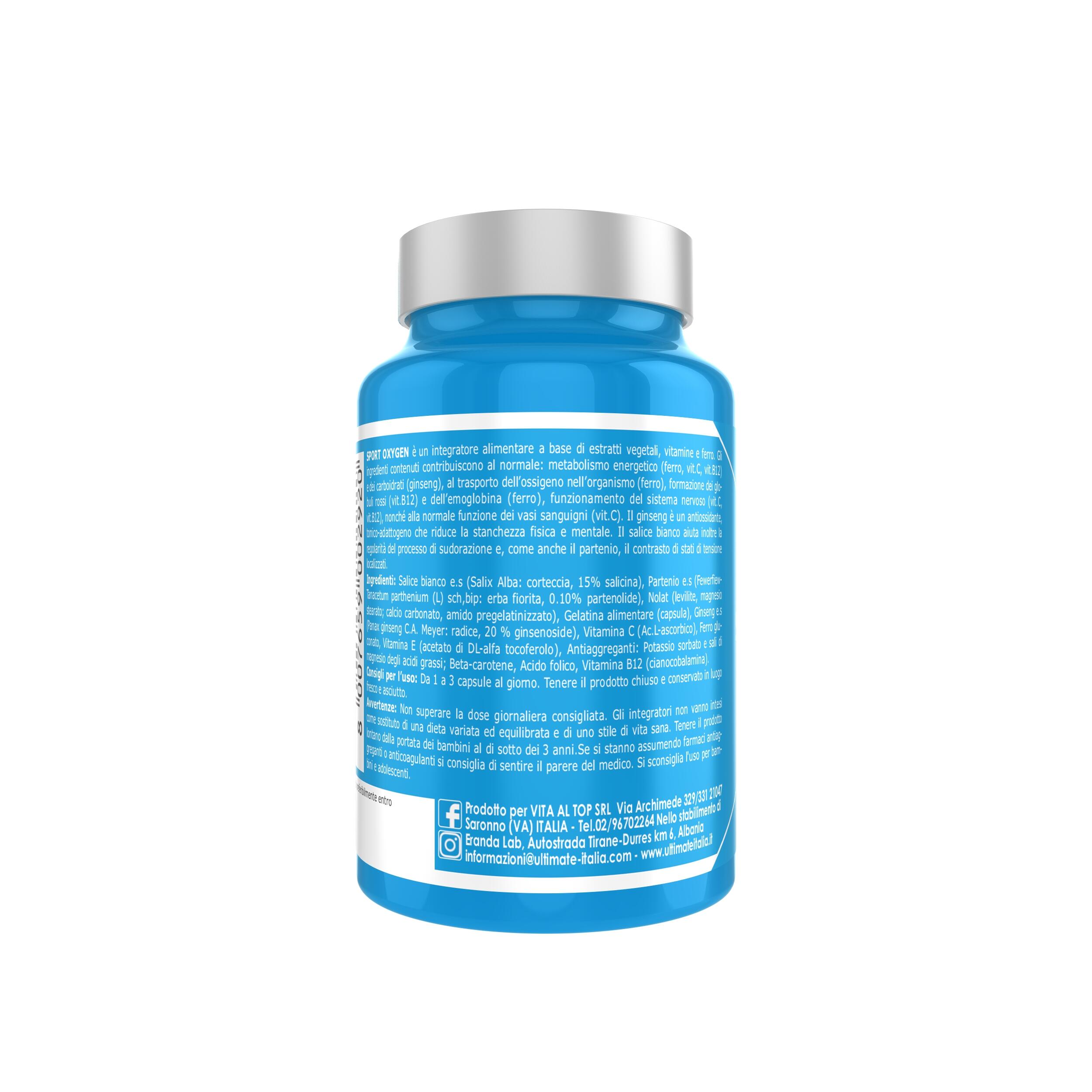 Integratore alimentare - SPORT OXYGEN - 30 cps 2/5