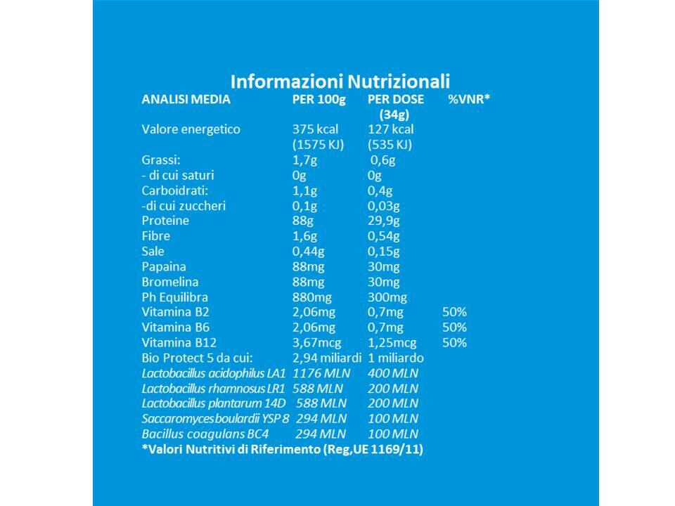 Integratore alimentare - HYDROLIZED PROTEIN FIOR DI FRAGOLA - 800g 4/5