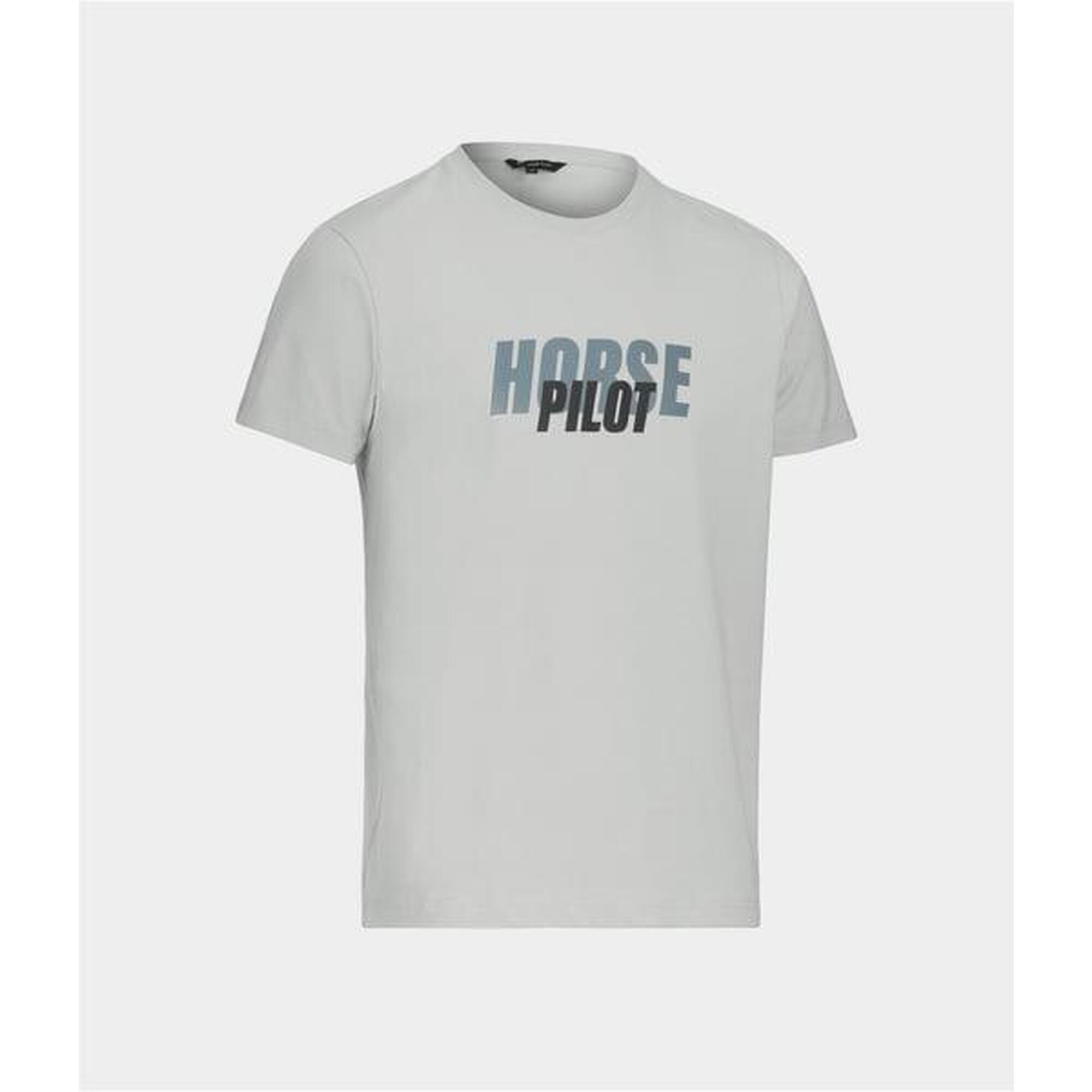 Horse Pilot - T-shirt D'Équitation Team Shirt - T-shirt Manches Courtes - Gris - Decathlon