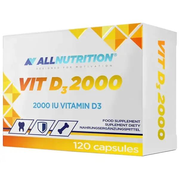 Allnutrition Vit D3 2000IU 120 Softgels