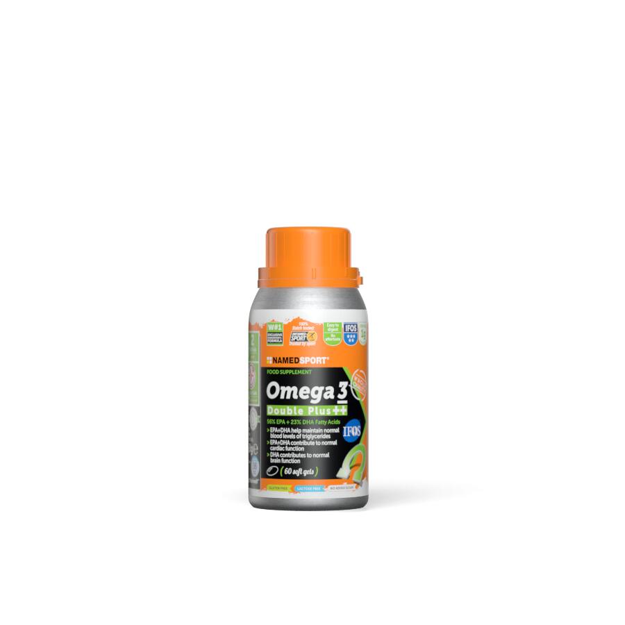 NAMEDSPORT SUPLEMENTO ALIMENTAR OMEGA 3 DOUBLE PLUS ++ 60 cápsulas de gelatina mole