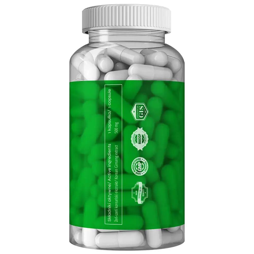 nowmax® Ginseng Żeń-Szeń Koreański 500mg 90 kaps 2/2