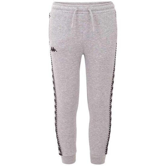 Pantalon enfant Kappa - 80% coton, ceinture élastique avec cordon