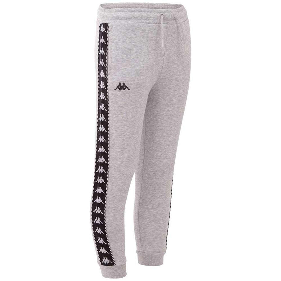 Pantalón infantil Kappa - 80% algodón, cintura elástica con cordón 3/4