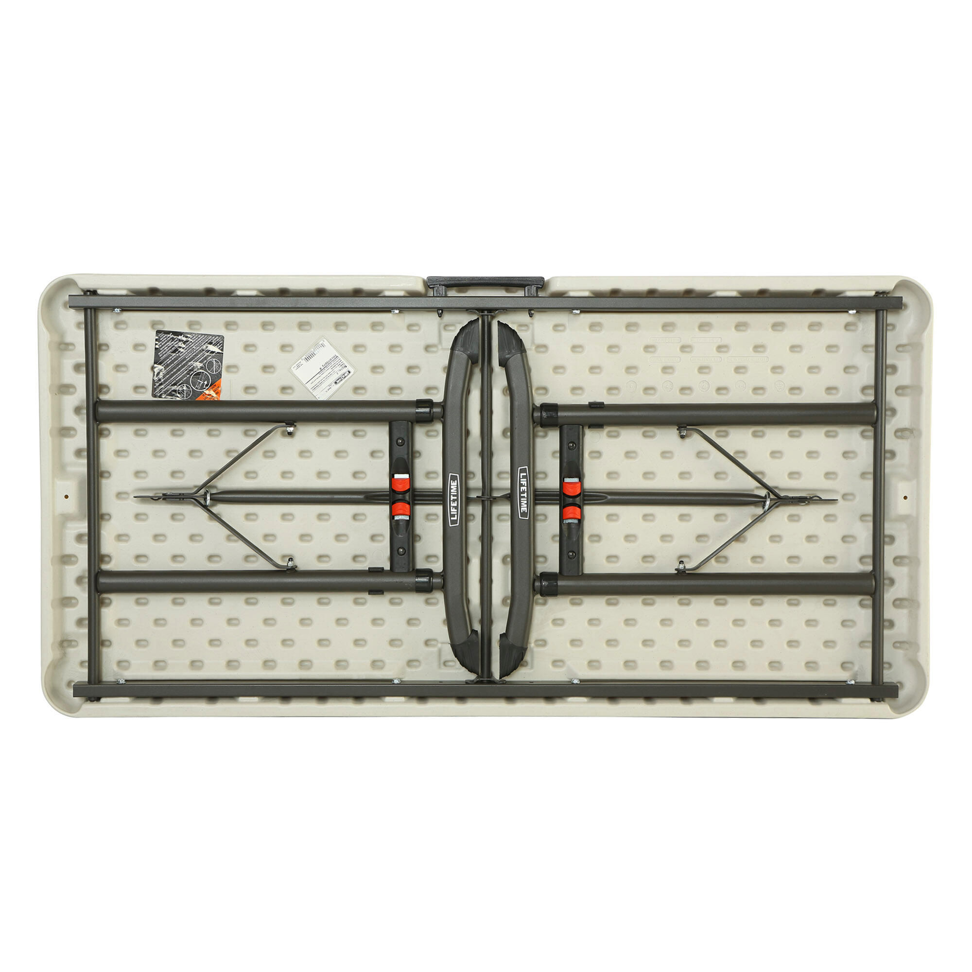 Mesa plegable ajustable en altura Lifetime 122 x 61 x 61-86 cm 2/5