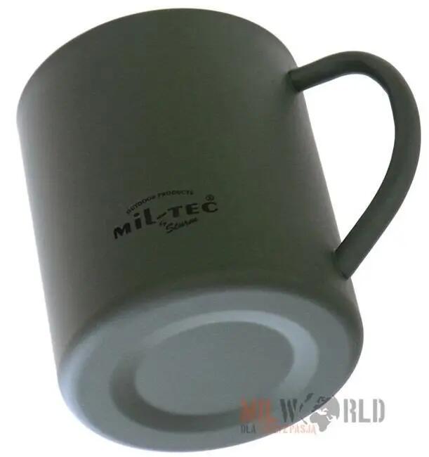 Kubek turystyczny Mil-Tec Termiczny 450ml Olive 3/3