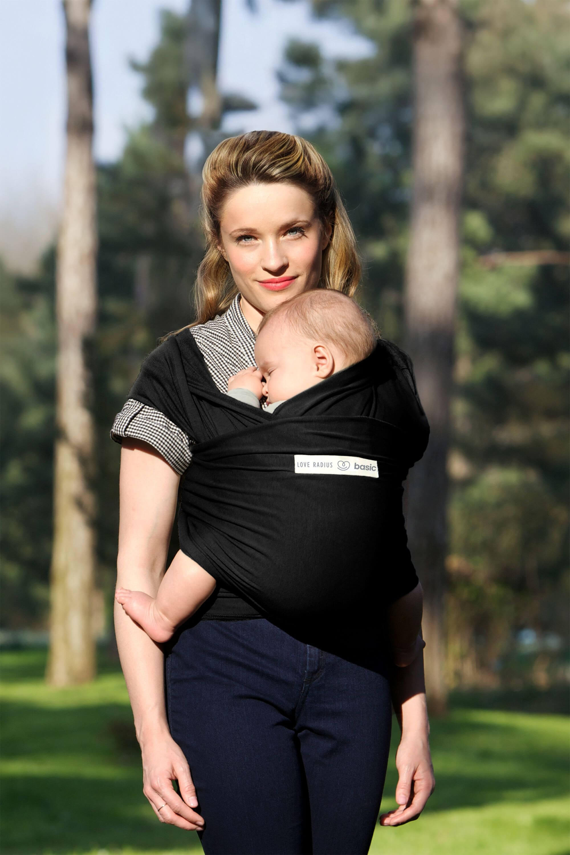 Écharpe BASIC - Fibres BIO - Presque Noir 3/5