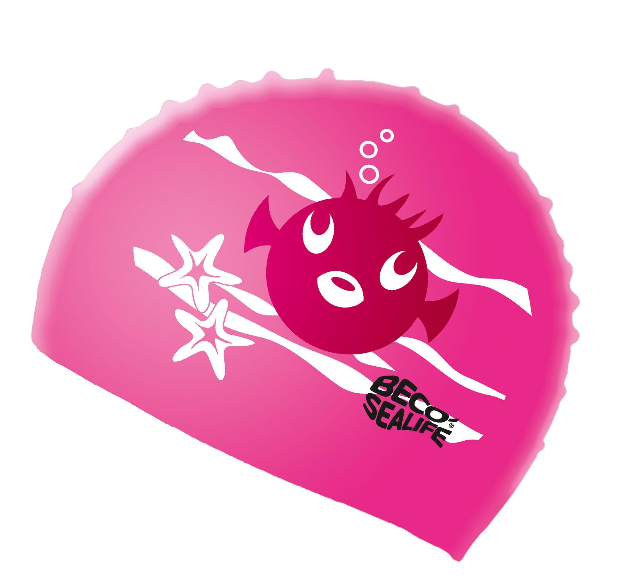 Cască de înot Beco -sealife® | Silicon | roz