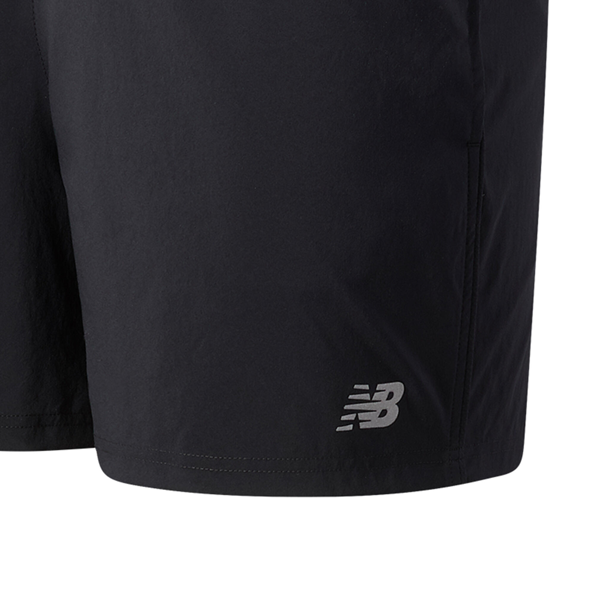Short da Uomo New Balance Core Run 5 Nero 4/4
