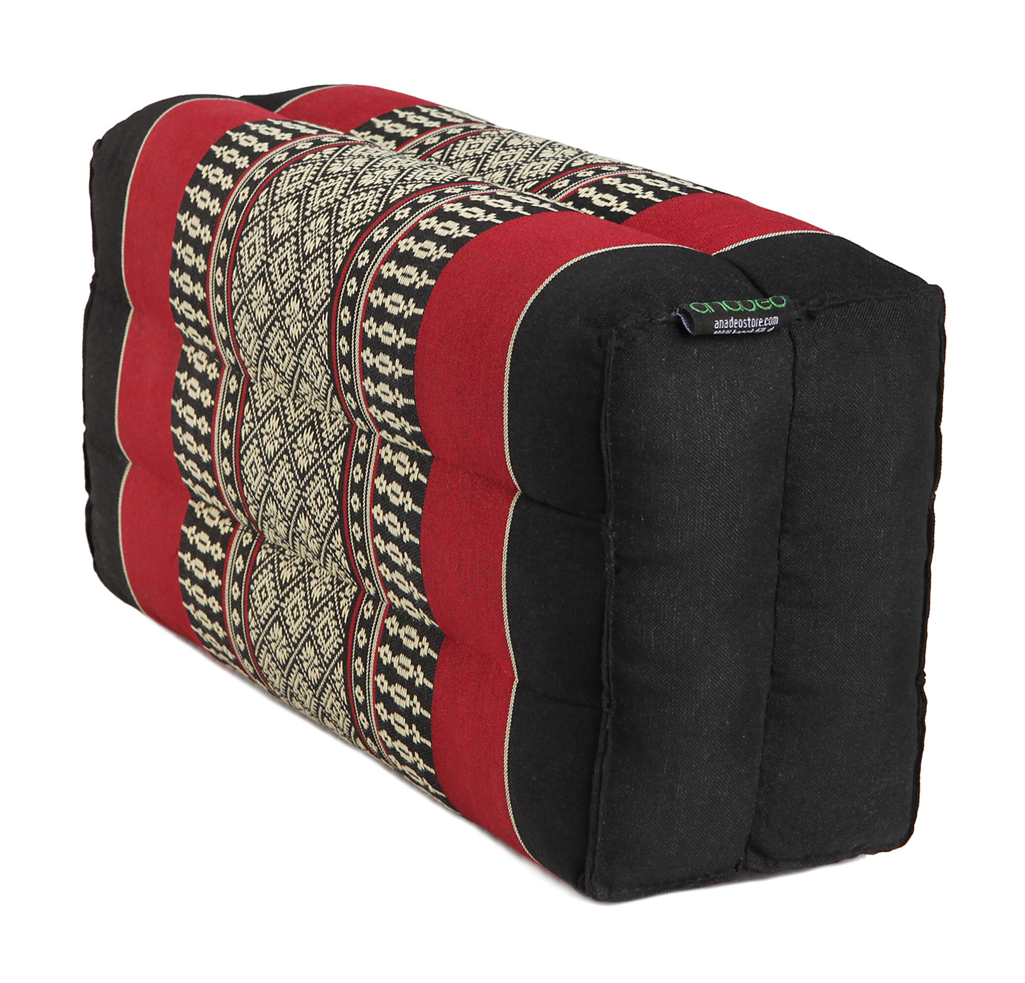 STANDARD - Coussin de Yoga et Méditation - Noir Rouge - X1 4/7
