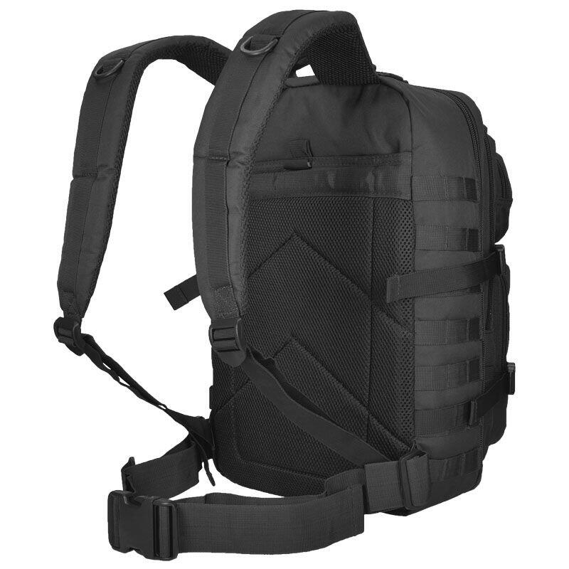 MOCHILA TÁTICA MILITAR MIL-TEC Preta 36L 3/4