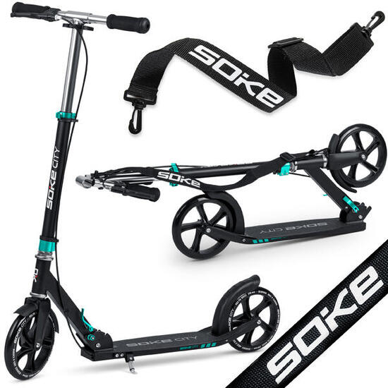 Trottinette scooter - City noir adulte