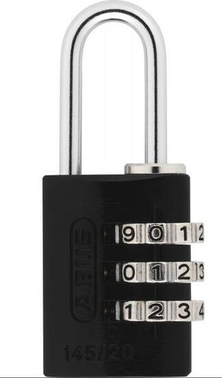 ABUS Cadenas antivol à combinaison 3 Chiffres - 145 / 20 mm