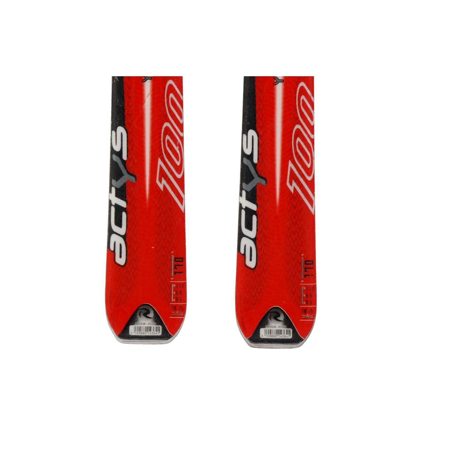RECONDITIONNE - Ski Rossignol Actys 100 + Fixations 4/4