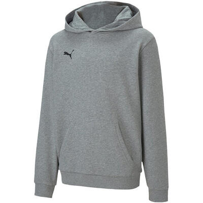 Puma teamgoal 23 jongens hoodie - french terry, maat 116