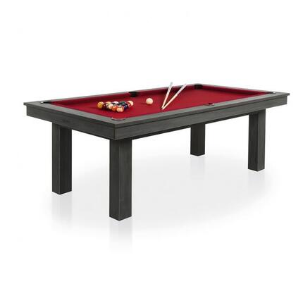BILLARD LAFITE ANTHRACITE - DRAP VERT AVEC PLATEAUX TABLE