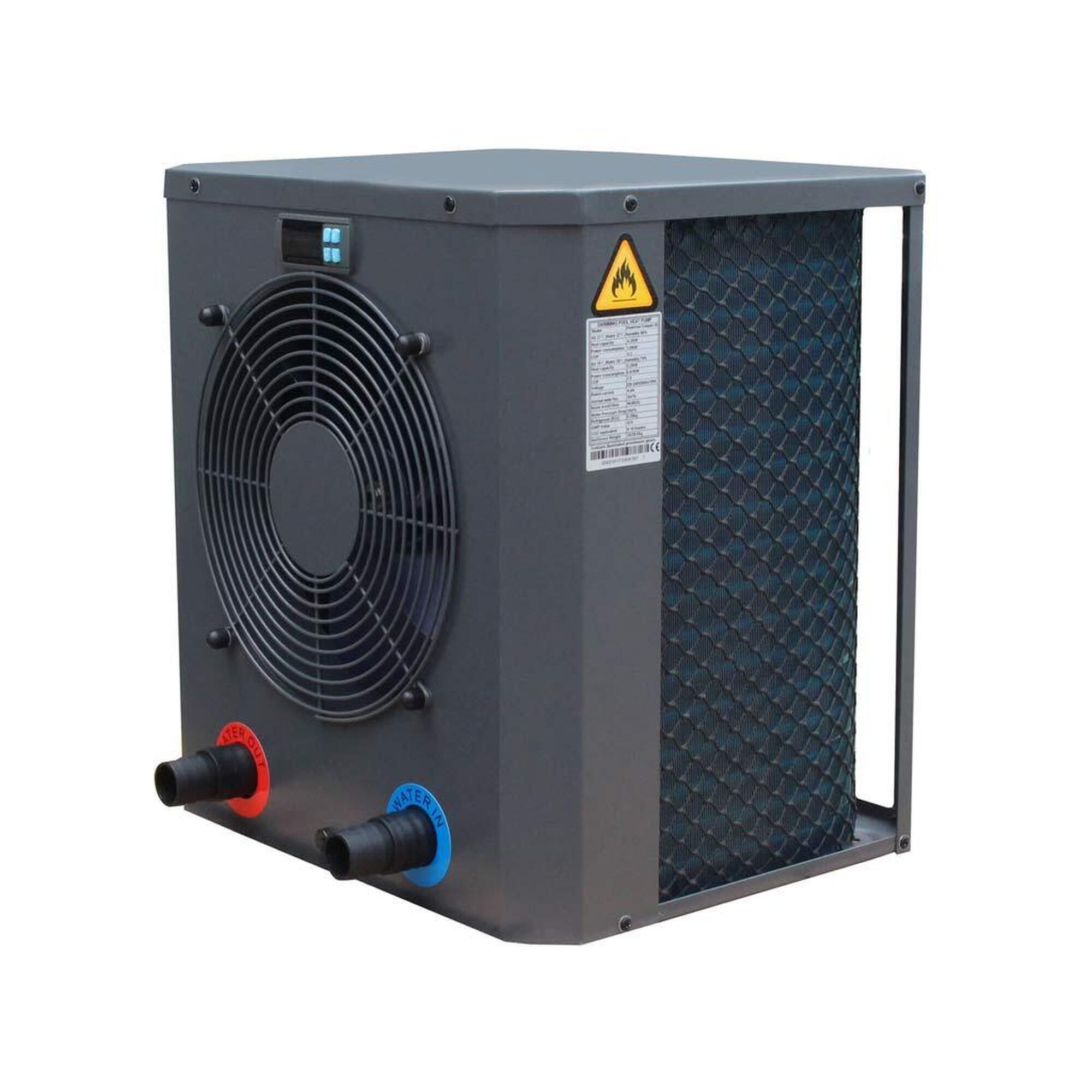 Ubbink - Pompe Chaleur Piscine Ubbink Compact 20 Heatermax 4,2kw - Pompe À Chaleur - Bleu|noir - Taille Unique - Decathlon