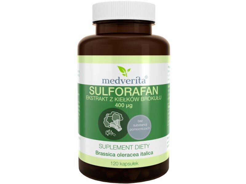 Sulforafan 400ug MEDVERITA 120 kaps