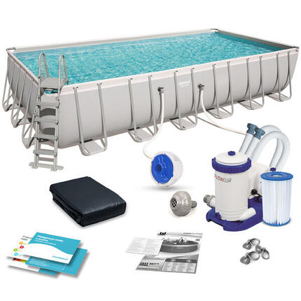 Piscine natation - Stelażowy Gris