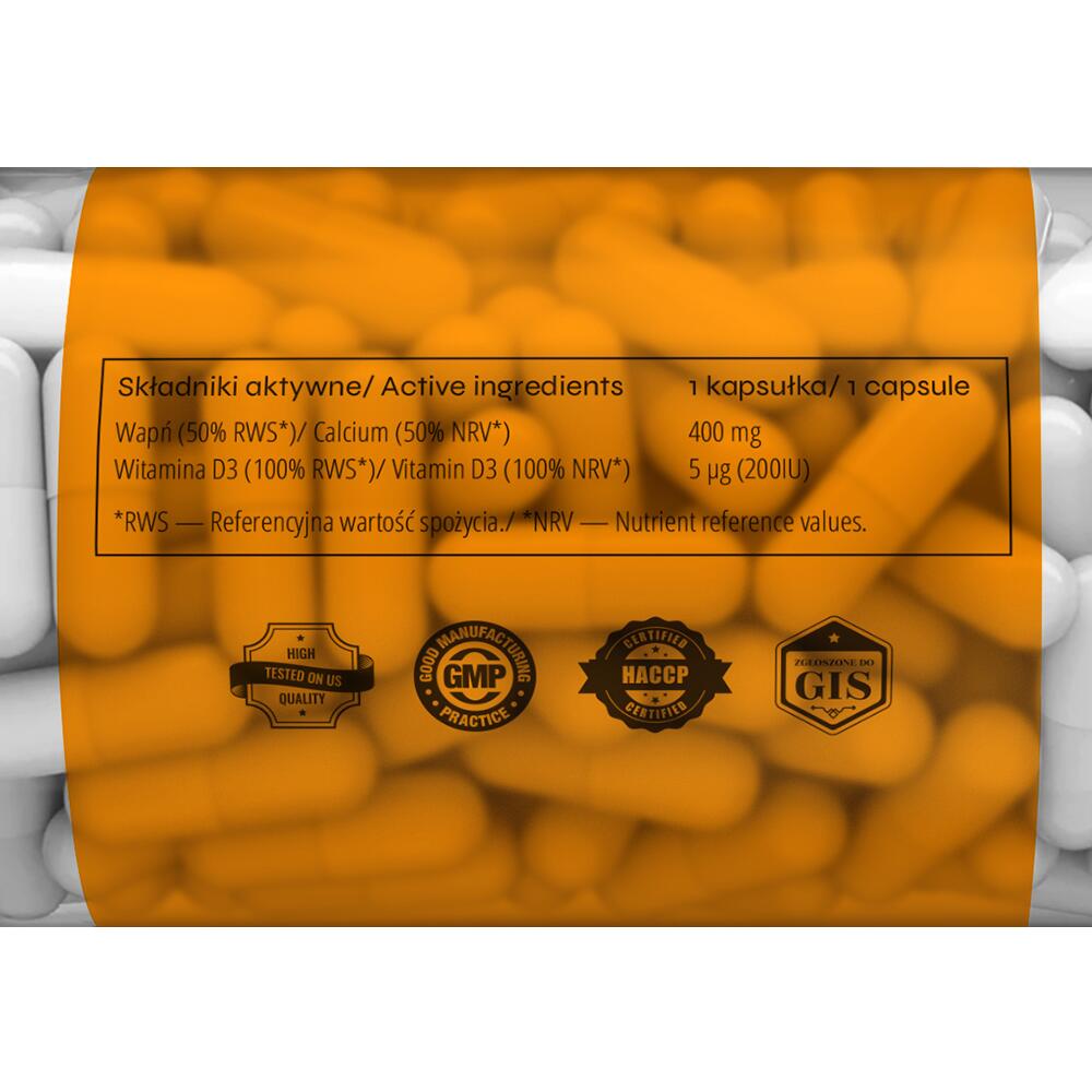 nowmax® Wapń D3 90 kaps 2/2