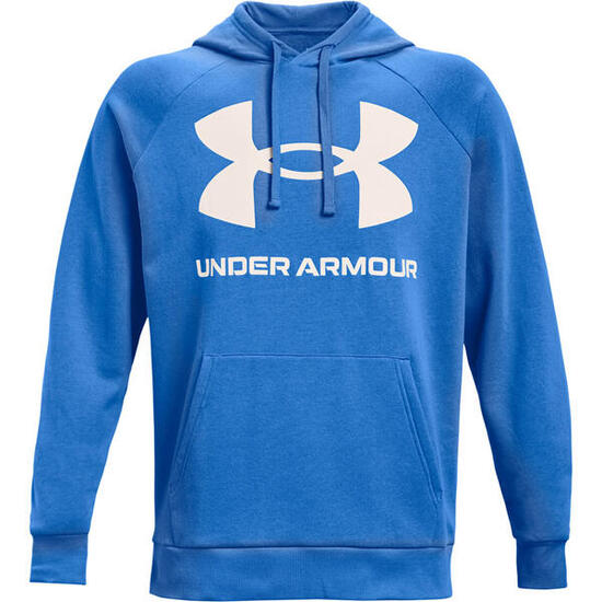 Sweat À Capuche Entraînement Style Gros Logo RIVAL Homme (Bleu)