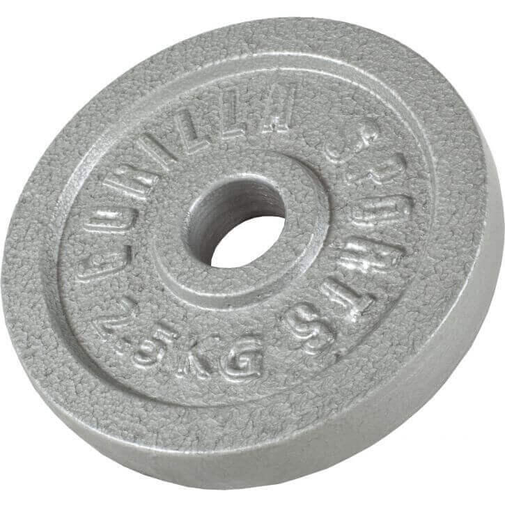 8 POIDS EN FONTE | DIAMETRE 31 MM | MUSCULATION | LOT DE 4x5 KG et 4x2,5 KG 3/6