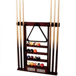 RENE PIERRE - PORTE QUEUES MURAL - BOIS - RANGEMENT BILLES