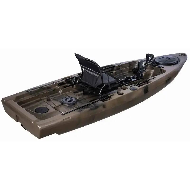 Kajak jednoosobowy wędkarski z napędem nożnym Scorpio kayak Pedal fish Big 3/4