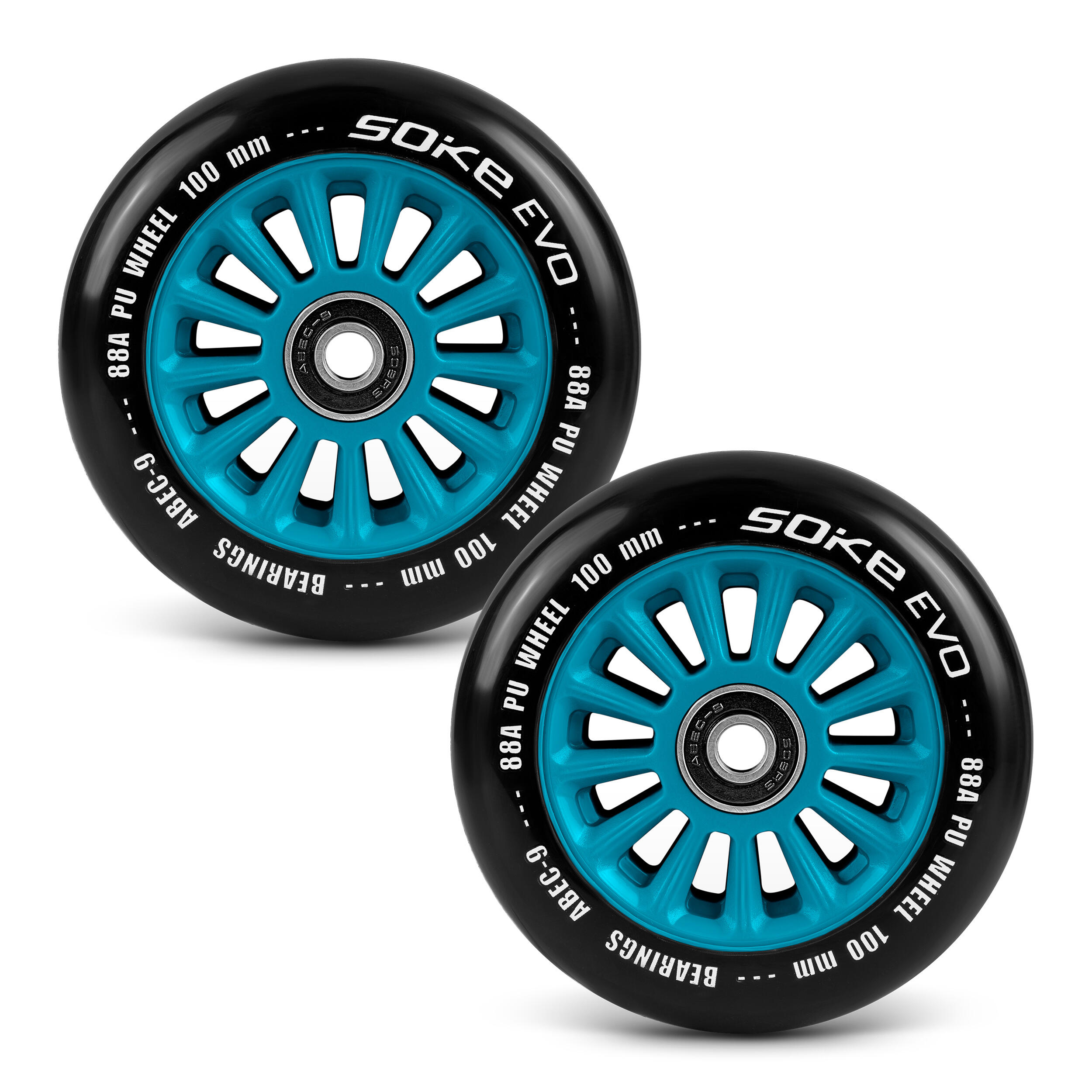 Título do Produto: Roda para trotinete 100 mm Soke 2/5